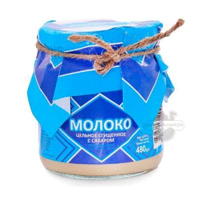 Şeker bilen bütin kondensirlenen "MÄHEKDAŞ", 550 gr