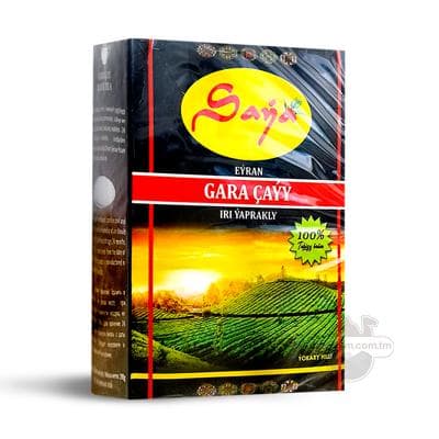Gara çaý Saýa iri ýaprakly, 190 gr