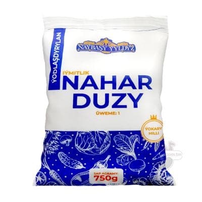 Nahar duzy "Naýbaşy Ýyldyz" iri üwelen, 750 gr