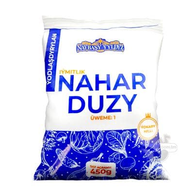 Nahar duzy "Naýbaşy Ýyldyz" iri üwelen, 450 gr