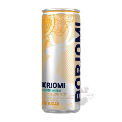 Gazlandyrylan mineral içgi Borjomi sitrus we imbir tagamly, 330 ml