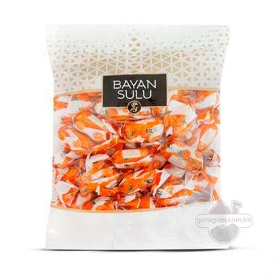 Karamel "BAYAN SULU" pyrtykal ​​tagamly, 250 gr