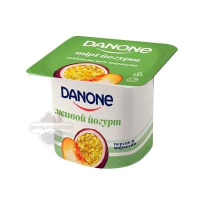 Ýogurt Danone şetdaly we maraýýakuýaly, 2.5%, 120 gr