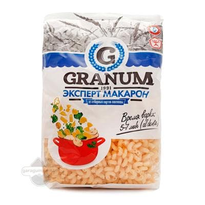 Makaron Granum spiral, 400 gr