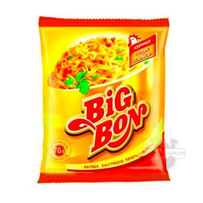 Tiz taýýarlanylýan aş Big Bon "Salsa" towuk + sous, 75 gr