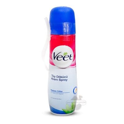 "Veet" Duýgur deri üçin tüý döküj krem spreý, 150 ml