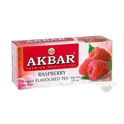 Akbar malinaly gara çaý, haltajykly, 40 gr (2 gr x20 sany)