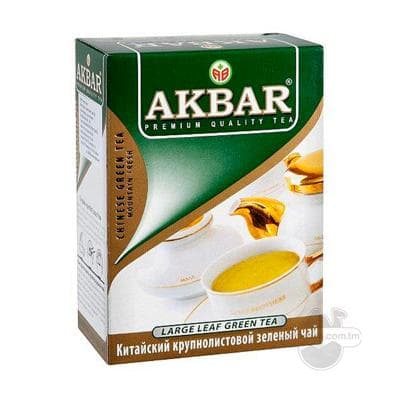 Akbar gök çaý iri ýaprakly, 100 gr