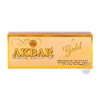 Gara çaý Akbar Seýlon, haltajykly 25 sany (50 gr)