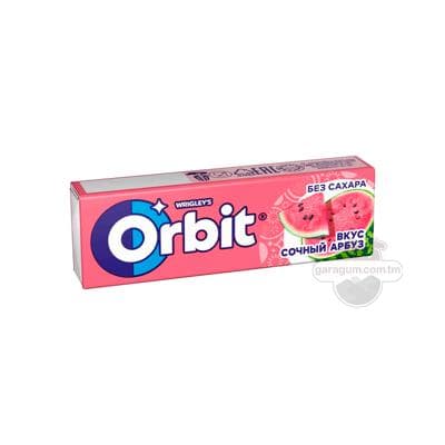 Sakgyç "Orbit" Şireli garpyz tagamly, 14 gr