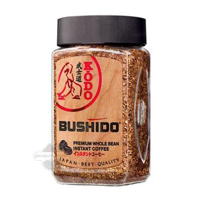 Kofe Bushido Kodo, çüýşe gapda 100 gr