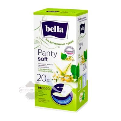 Gündelik prokladkalar Bella Panty soft tilia ekstraktly, 2 damja, 20 sany