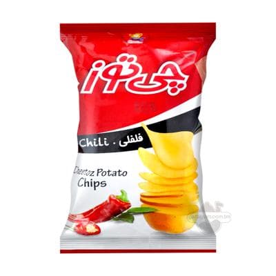 Ýeralmadan çipsi Cheetoz "Chilli", 65 gr