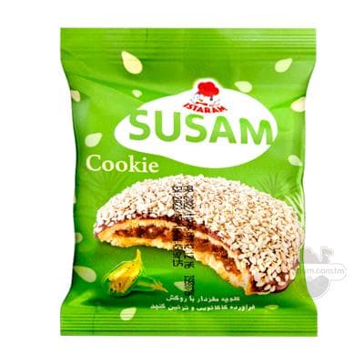 Şokoladly köke Istaram "Susam" künji örtükli, 45 gr