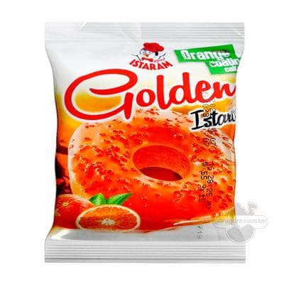 Keks ponçik Istaram "Golden" pyrtykal tagamly, 55 gr