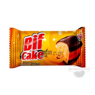 Keks Adrin "Bif cake" şokolad örtükli banan tagamly huruşly, 35 gr