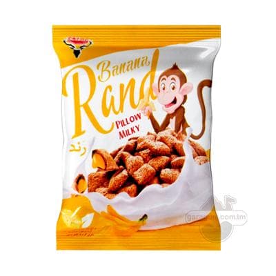 Wafli ýassyjaklary Adrin "Rand" banan tagamly huruşly, 25 gr