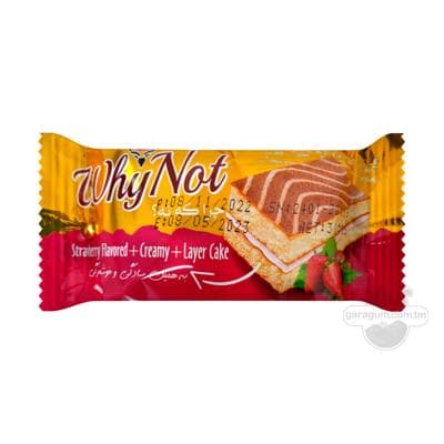 Keks Adrin "Why Not" gatlanan ýertudana tagamly, 30 gr