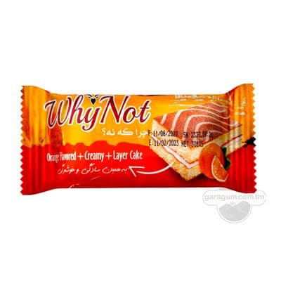 Keks Adrin "WhyNot" krem gatlakly, pyrtykal tagamly huruşly, 30 gr