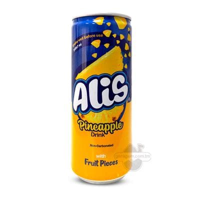 Alkogolsyz içgi "Alis" ananas tagamly, 240 ml