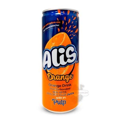 Alkogolsyz içgi "Alis" pyrtykal tagamly, 240 ml