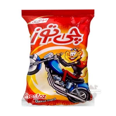 Mekgejöwen taýajyklary Cheetoz "Cheese" peýnir tagamly, 65 gr