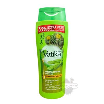 Şampun "Vatika" Cactus & Gergir saç dökülmesine garşy, 400 ml +132 ml