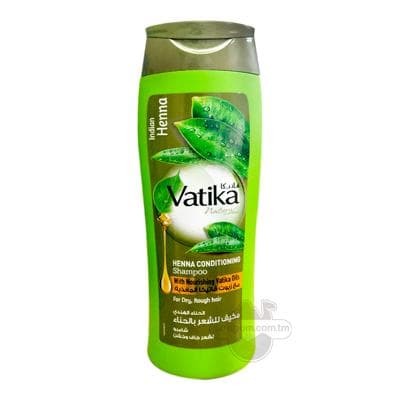 Şampun "Vatika" Hnaly, gury we zeper ýeten saçlar üçin, 400 ml
