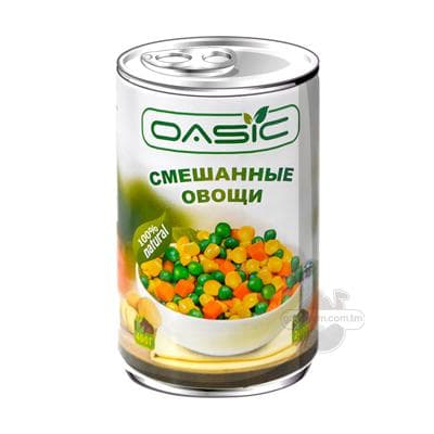 Garyşyk gök-önümler "OASIC" konserwirlenen, 400 gr