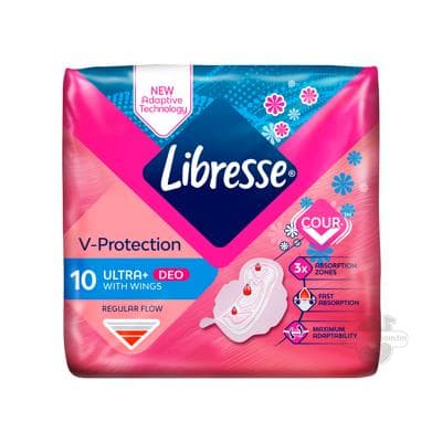 Prokladka Libresse Ultra+ Deo (normal), 10 sany