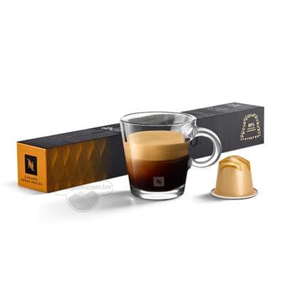 Kofe kapsulalary Nespresso Caramel Creme Brulee, 10 kapsula