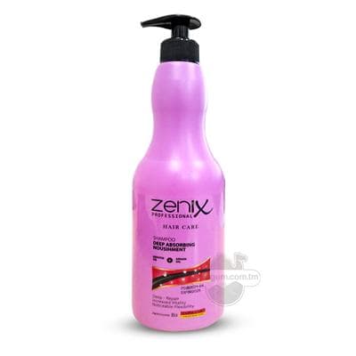 Şampun "Zenix professional" keratin we argan ýagy bilen 500 ml