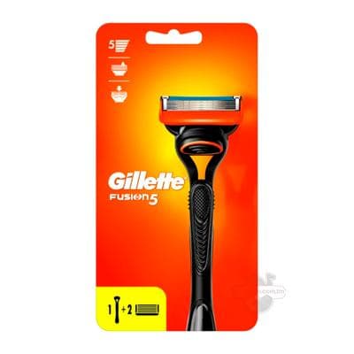 Britwaly stanok Gillette Fusion5 + 1 sany çalşyrgyç kasseta