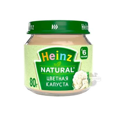Pýure Heinz gülli kelem (6 aýdan başlap), 80 gr