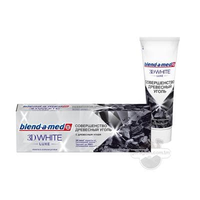Diş pastasy Blend-a-Med 3D White Lux "Совершенство Древесный уголь" 75 ml