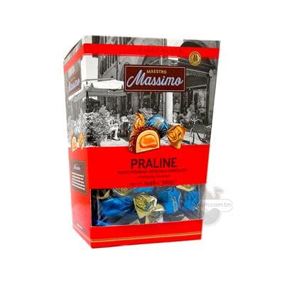 Şokoladly süýjüler Massimo "Pralin" milky, 300 gr