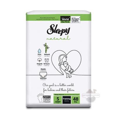 Trusik-podguznikler Sleepy "Ultra sensitive" Junior №5 (11-18 kg), 48 sany