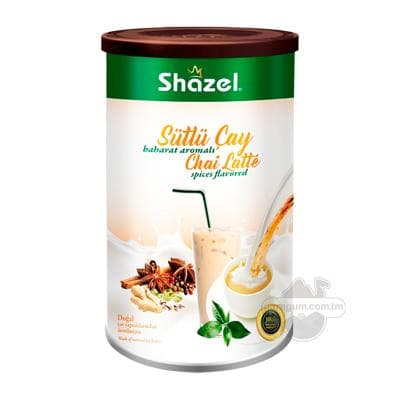 Süýtli çaý Shazel "Latte" baharatly, 500 gr