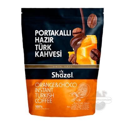 Türk kofesi Shazel pyrtykally we şokoladly, 200 gr