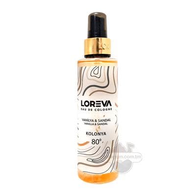 Kolonýa Loreva "Vanilya & Sandal" 80°, 150 ml