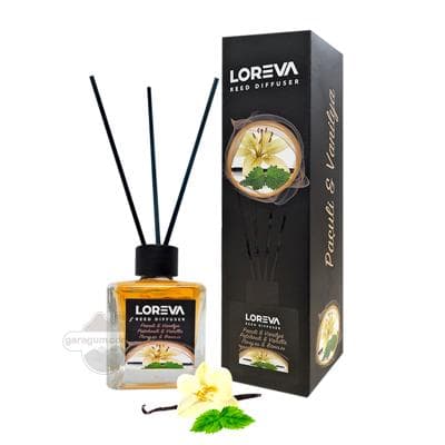 Dekoratiw howa yslandyryjy Loreva "Paçuli & Wanil", 100 ml