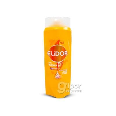 Saç üçin şampun "Elidor" ýüpek ýumşaklyk, 400 ml