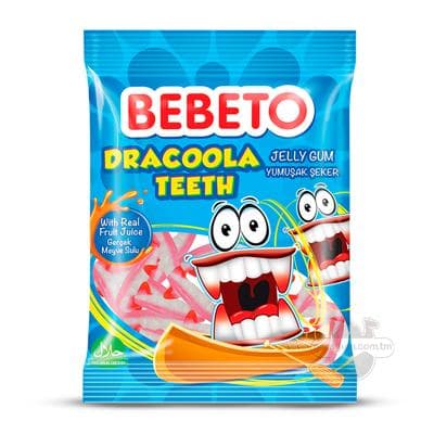 Çeýnelýän marmelad Bebeto "Teethos", 35gr