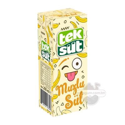 Banan tagamly süýt "Tek Süt" 200 ml