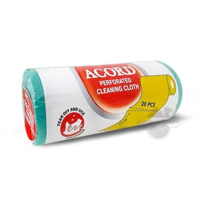 Tämizlik üçin süpürgiçler "ACORD" rulon (27sm, 20 sany)