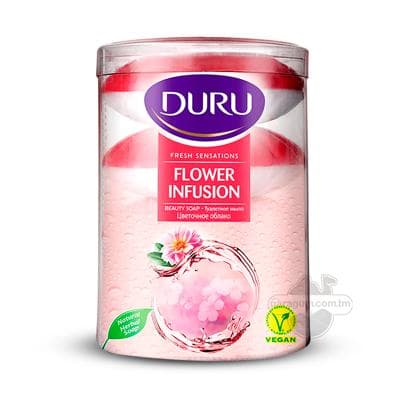 Sabyn "DURU Fresh sensation" Gül lezzeti (4x110gr) 400 gr