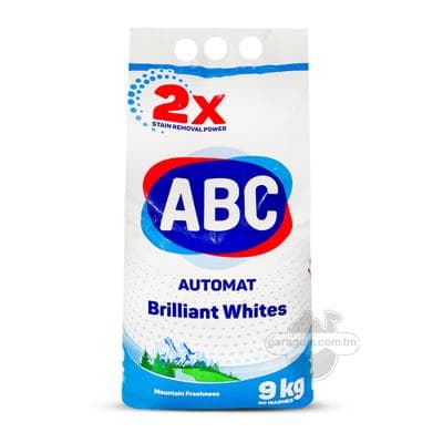Kir ýuwujy soda ABC "Brilliant Whites", 9 kg