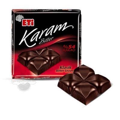 Eti "Bitter" gara şokolad, 60 gr