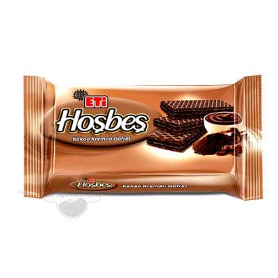 Kakao kremli wafli Eti "Hoşbeş", 40 gr