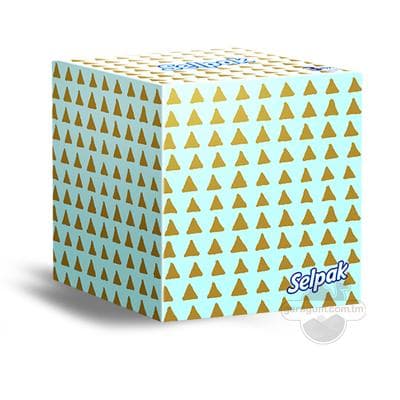 Gutuly salfetka Selpak 3 gatly, (48 sany)